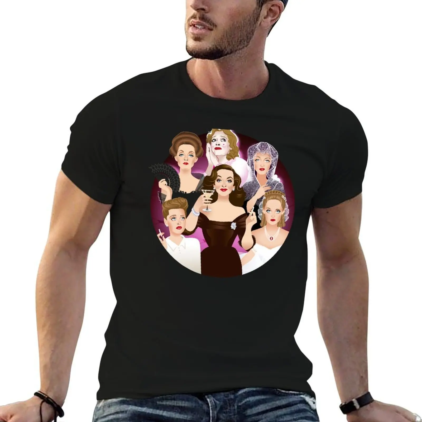 Bette Davis T-Shirt anime t shirts for man black cotton t-shirt plain for man package man t shirt summer T-shirt
Bette Davis T-Shirt anime t shirts for man black cotton t-shirt plain for man package man t shirt summer T-shirt