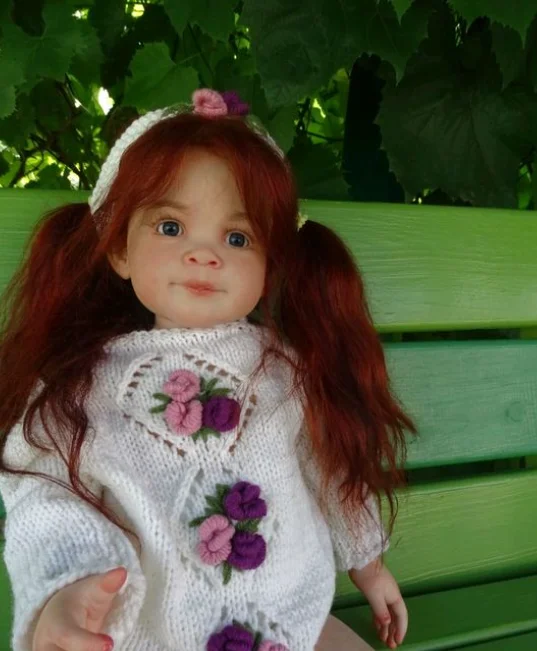 St.Store Reborn Doll 30inches Toddle Girl Zavi Red Win Hair Hand-made Painted Finished
St.Store Reborn Doll 30inches Toddle Girl Zavi Red Win Hair Hand-made Painted Finished