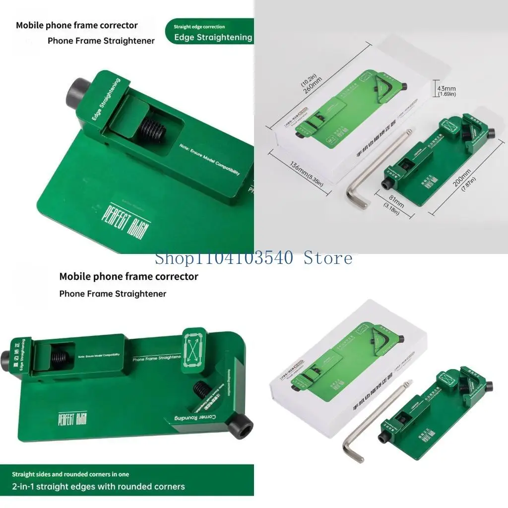 02DC Phone Frame Straightener For Both Flat And Rounded Edges LCD Screen Repair Tool
02DC Phone Frame Straightener For Both Flat And Rounded Edges LCD Screen Repair Tool