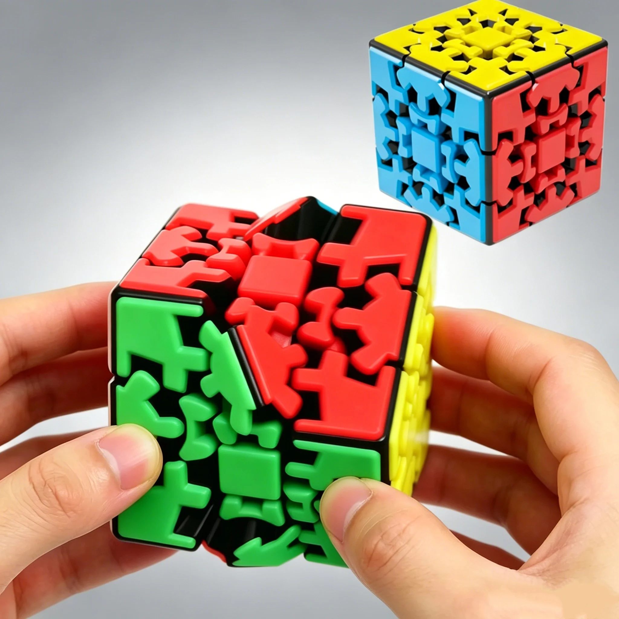 High Difficulty Gear Cube 3x3x3 Third Order 3D Gear Professional Quick twist Puzzle Stress Relief Toy Adult Beginners антистресс
High Difficulty Gear Cube 3x3x3 Third Order 3D Gear Professional Quick twist Puzzle Stress Relief Toy Adult Beginners антистресс