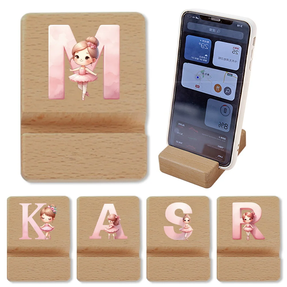 Simple Universal Phone Holder Wooden Desktop Phone Holder Ballerina Girl Initial Name 26 Letters Pattern
Simple Universal Phone Holder Wooden Desktop Phone Holder Ballerina Girl Initial Name 26 Letters Pattern
