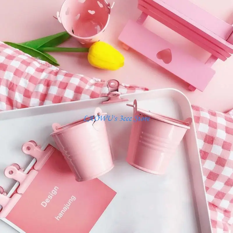 Y8AD Pencil Holder Metal Bucket Pen Container Cup Stationery Makeup Brush Holder Stand for Women Girl Students Gift
Y8AD Pencil Holder Metal Bucket Pen Container Cup Stationery Makeup Brush Holder Stand for Women Girl Students Gift