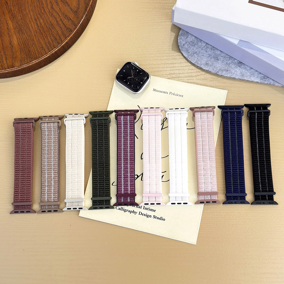 Nyon Loop Strap For Apple Watch Bands 49mm Series 11-10-9-8-7-6-5-4-SE-Ultra 2-3 42mm 46mm 45mm 40 44mm 41mm 38 For iWatch Sport
Nyon Loop Strap For Apple Watch Bands 49mm Series 11-10-9-8-7-6-5-4-SE-Ultra 2-3 42mm 46mm 45mm 40 44mm 41mm 38 For iWatch Sport