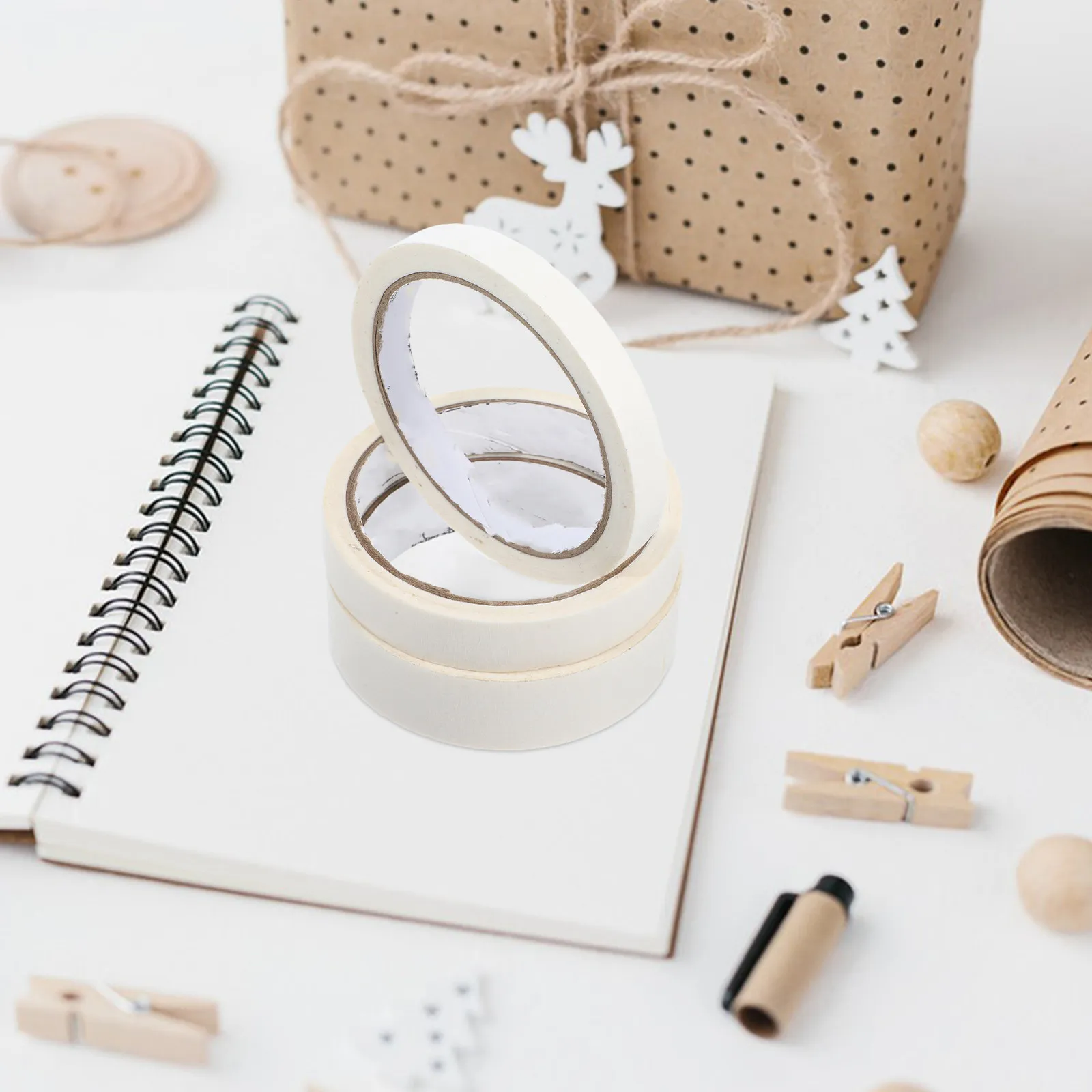 Набор из 3 белых малярных лент с сильной адгезией для школы, офиса, дома, маркировки, рукоделия, рисования, черчения
Набор из 3 белых малярных лент с сильной адгезией для школы, офиса, дома, маркировки, рукоделия, рисования, черчения