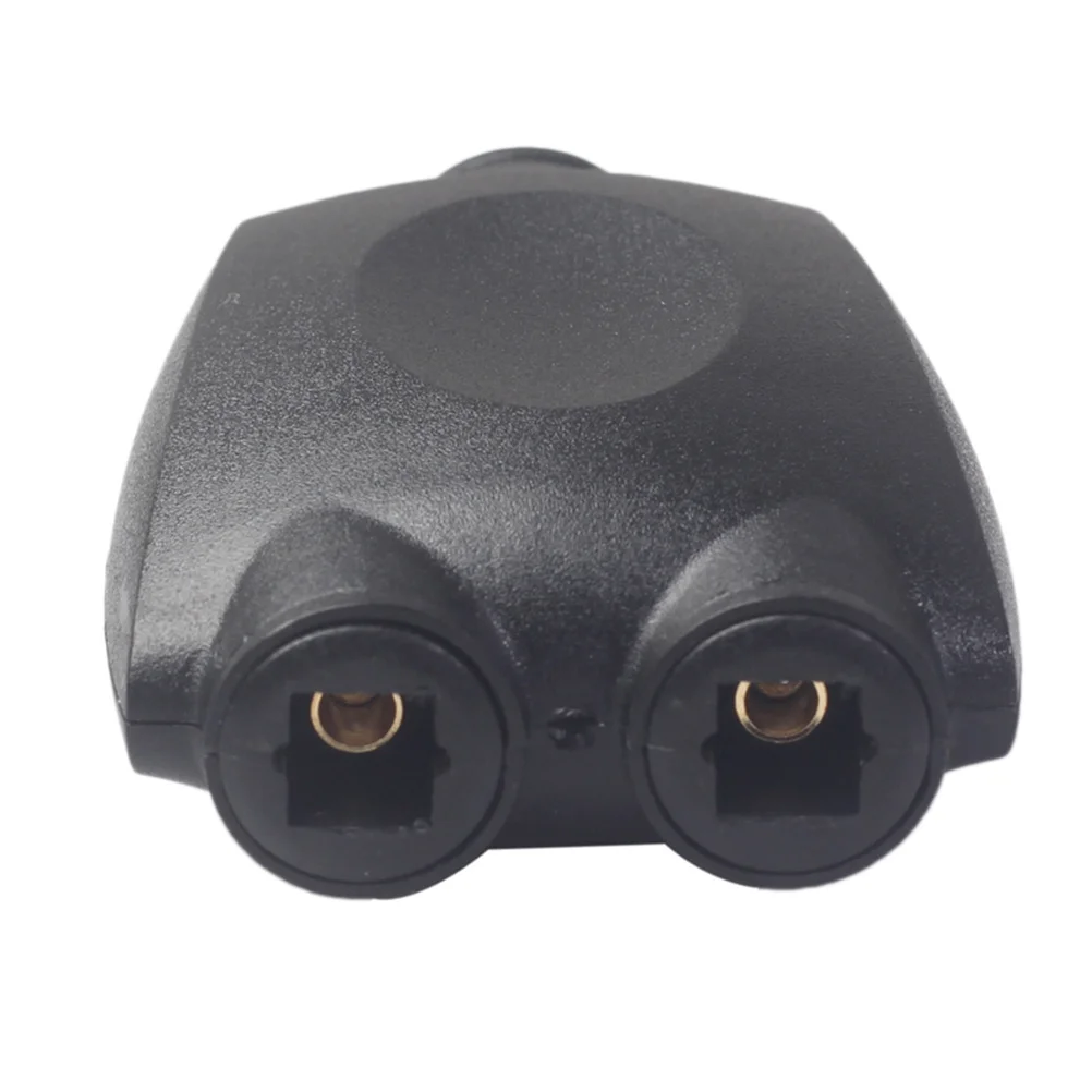 1 Out Optical Audio Splitter Digital Spdif Signal Divider Mini Lightweight for Two Outputs Black Audio Splitter
1 Out Optical Audio Splitter Digital Spdif Signal Divider Mini Lightweight for Two Outputs Black Audio Splitter