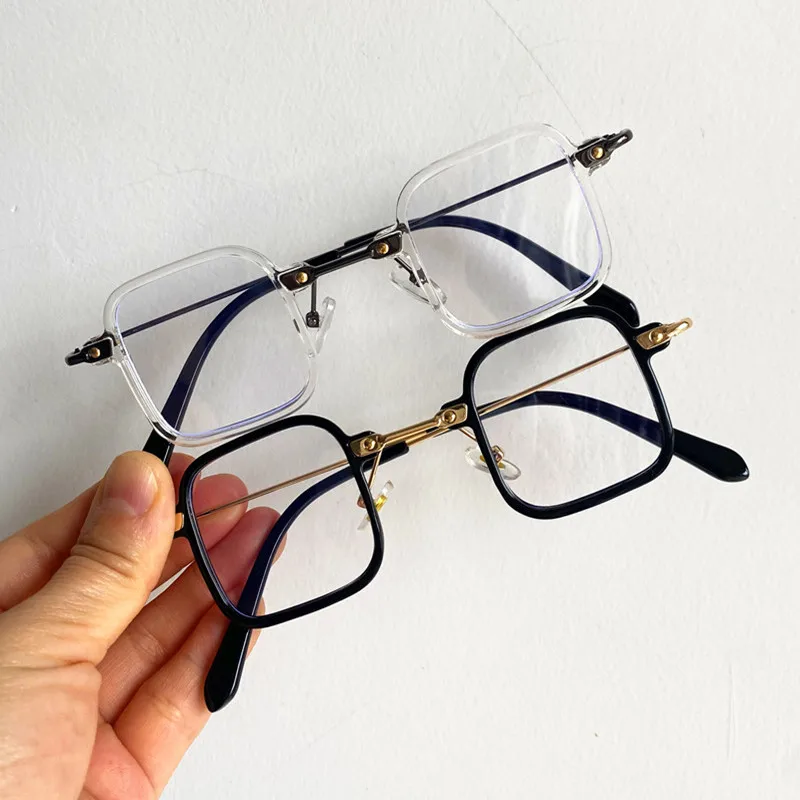 Hip Hop Anti-Blue Light Glasses Unisex Square Eyeglasses Small Frame Spectacles Retro Googles Simplity Eyewaear Ornamental
Hip Hop Anti-Blue Light Glasses Unisex Square Eyeglasses Small Frame Spectacles Retro Googles Simplity Eyewaear Ornamental