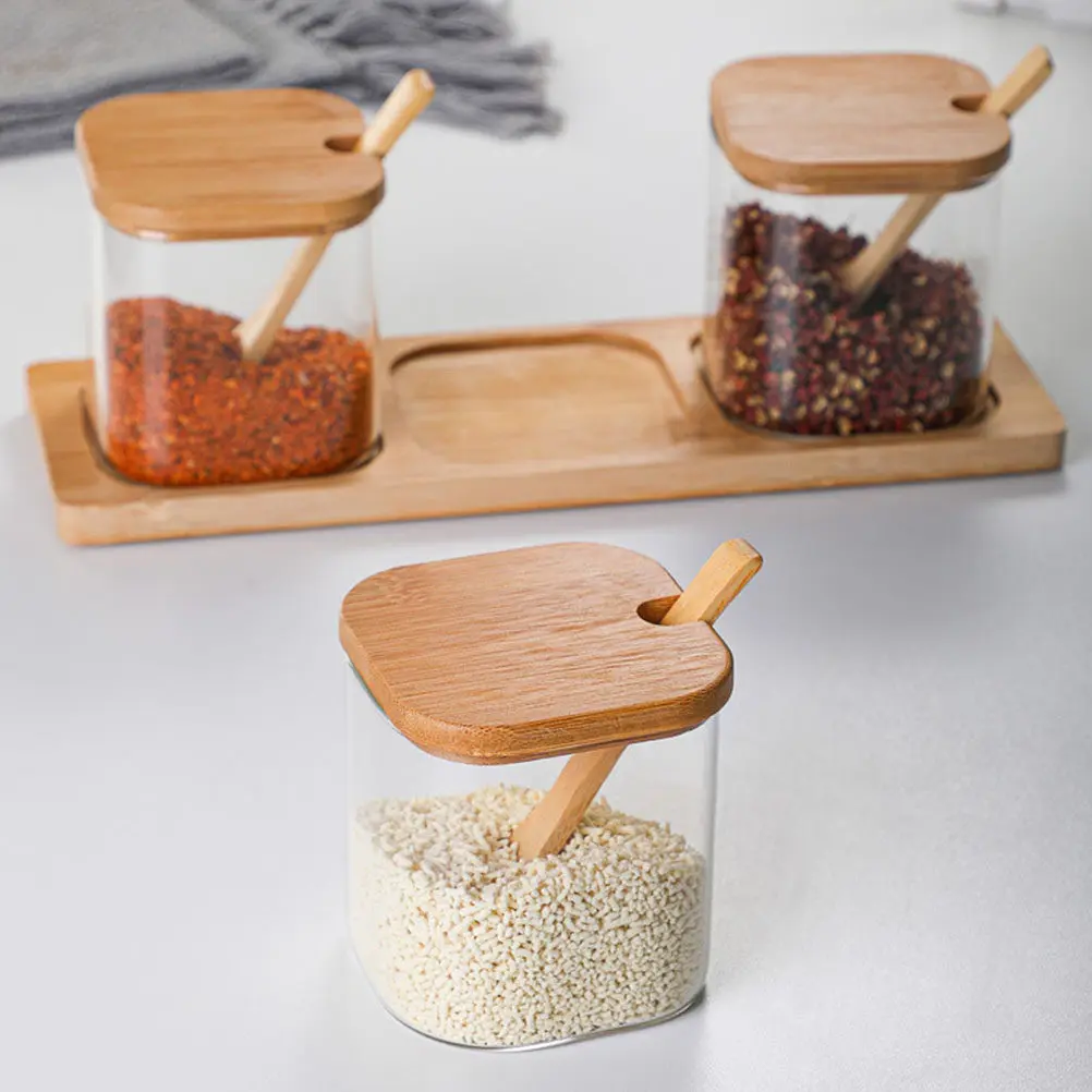 Набор стеклянных банок для приправ с деревянными крышками и ложками для соли, сахара, перца, специй, корицы, базилика, чеснока, тмина, кухонных приправ
Набор стеклянных банок для приправ с деревянными крышками и ложками для соли, сахара, перца, специй, корицы, базилика, чеснока, тмина, кухонных приправ