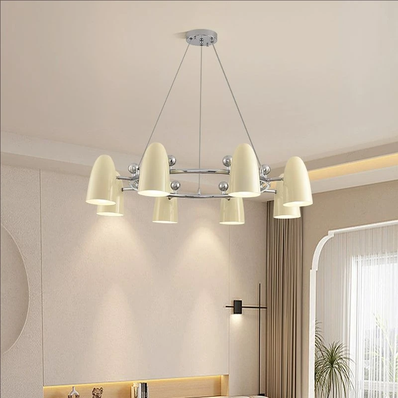 Modern Minimalist Nordic Cream Style Bullet Shaped Pendant Light for Living Room Bedroom Dining Room Study - Bullet Lamp
Modern Minimalist Nordic Cream Style Bullet Shaped Pendant Light for Living Room Bedroom Dining Room Study - Bullet Lamp