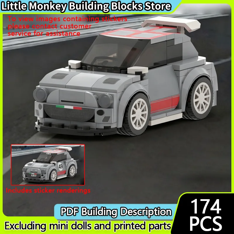 Speed Racing Car Model MOC Building Bricks 500 Small Racing Car Modular Technology Children Holiday Gifts Assemble Toys Suit
Speed Racing Car Model MOC Building Bricks 500 Small Racing Car Modular Technology Children Holiday Gifts Assemble Toys Suit
