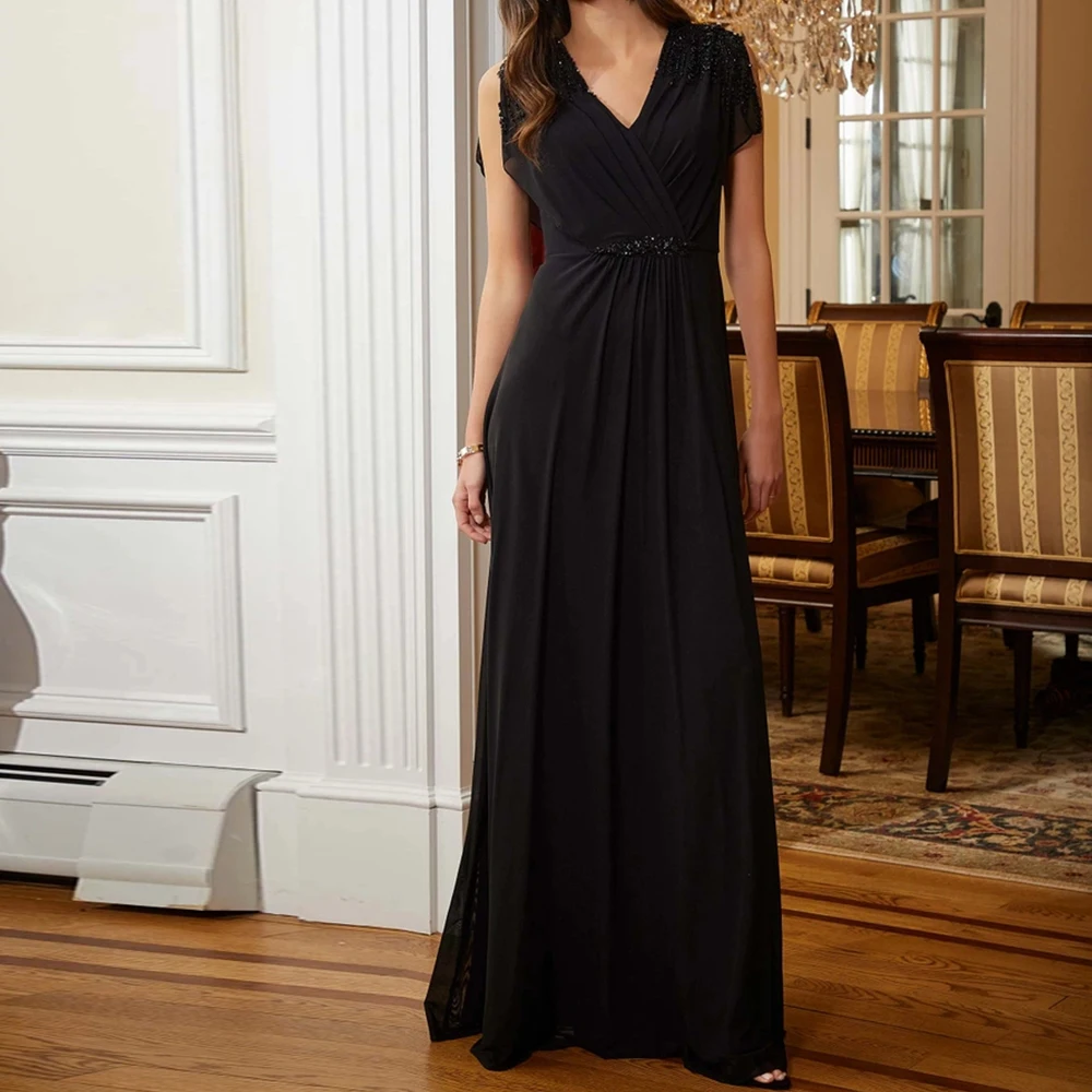 Customized Fashion Crystal Off the Shoulder Chiffon Evening Dresses Delicate V-Neck Sleeveless Straight Floor Length P
Customized Fashion Crystal Off the Shoulder Chiffon Evening Dresses Delicate V-Neck Sleeveless Straight Floor Length P