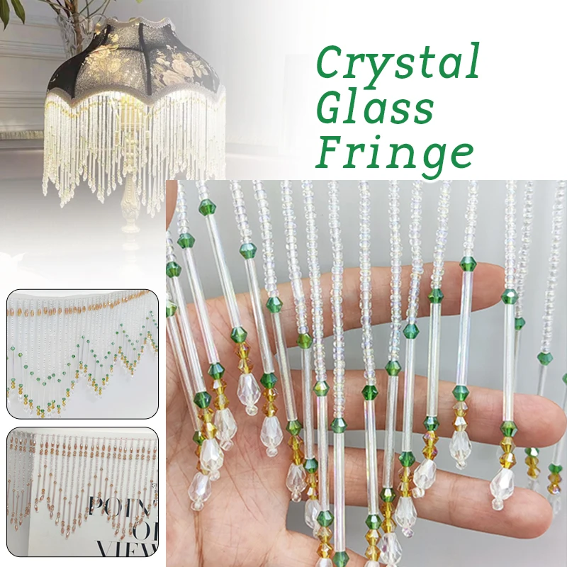 45cm High-end Crystal Bead Tassel Lace DIY Material Retro Lighting Curtain Hat Bag Stage Clothing Fabric Sewing Accessories
45cm High-end Crystal Bead Tassel Lace DIY Material Retro Lighting Curtain Hat Bag Stage Clothing Fabric Sewing Accessories