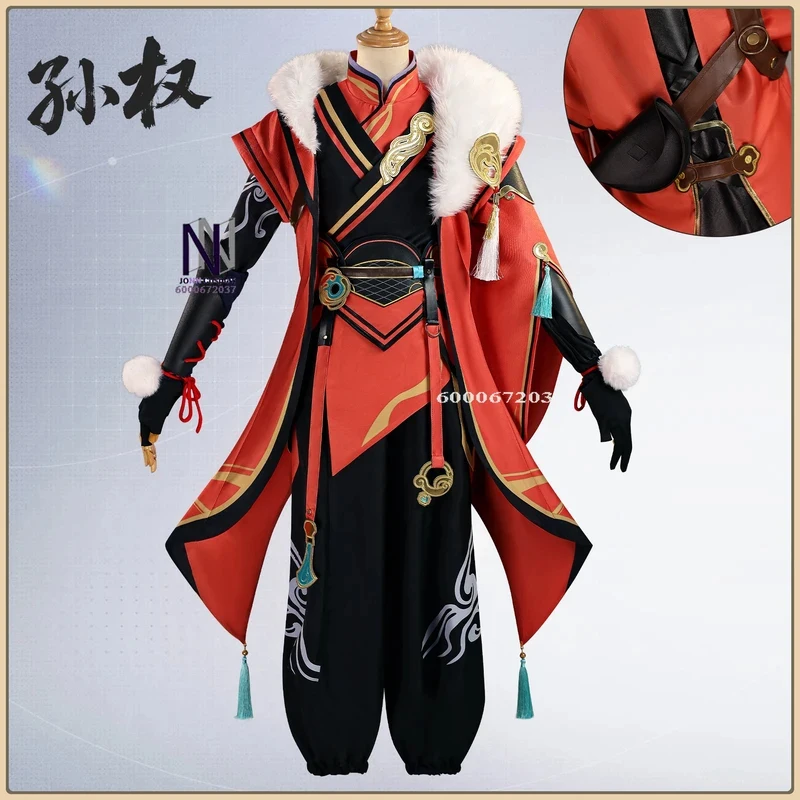 ABC123Hot Honor of Kings Sun Quan Role Playing Costume (Heroic Style) Robe + Command Flag Beishui Trade Full Set (Male Ax,3;b'2.
ABC123Hot Honor of Kings Sun Quan Role Playing Costume (Heroic Style) Robe + Command Flag Beishui Trade Full Set (Male Ax,3;b'2.