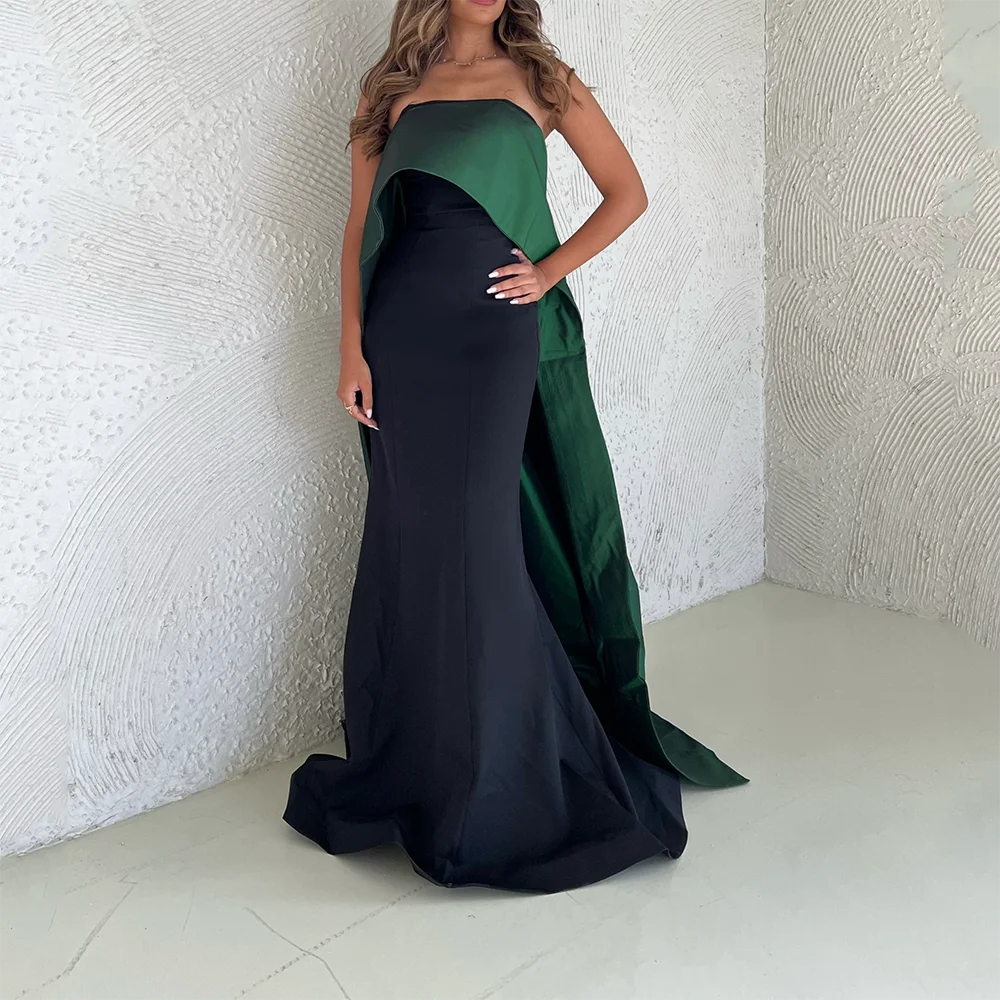 Elegant Evening Dress Strapless Mermaid Elegant Evening Gowns Sexy Leakage Back Women's Prom Long Dresses Dresses Customized
Elegant Evening Dress Strapless Mermaid Elegant Evening Gowns Sexy Leakage Back Women's Prom Long Dresses Dresses Customized