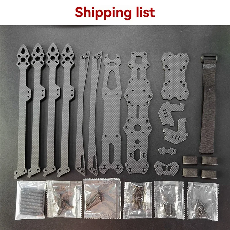 A48U MARK4 V2FPV Drone Frame Kit Drone Frame Kit Fiber RC FPV Free-Racing Four-Axle Flyover Drone Aerial Photography 9 Size
A48U MARK4 V2FPV Drone Frame Kit Drone Frame Kit Fiber RC FPV Free-Racing Four-Axle Flyover Drone Aerial Photography 9 Size