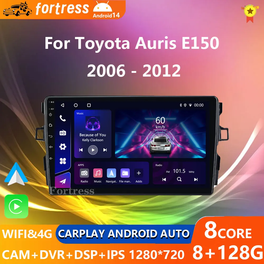 Android 14 Car Radio For Toyota Auris E150 2006 - 2012 Carplay Auto Multimedia Stereo Video Player 4G+WIFI Head Unit QLED DSP BT
Android 14 Car Radio For Toyota Auris E150 2006 - 2012 Carplay Auto Multimedia Stereo Video Player 4G+WIFI Head Unit QLED DSP BT