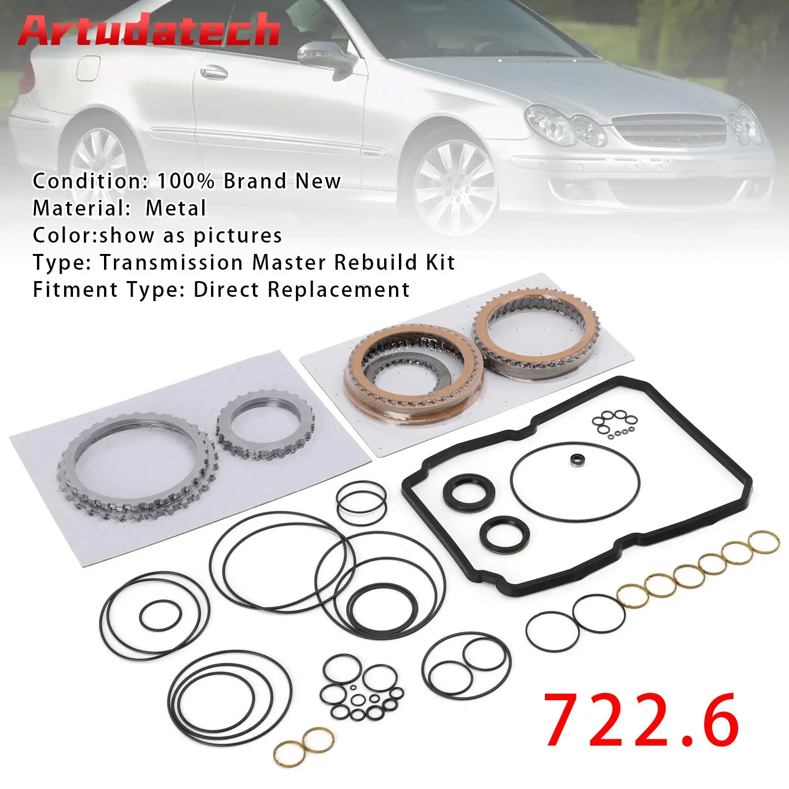 Artudatech 722.6 Transmission Master Overhaul Rebuild kit For Mercedes Benz 5-Speed Car Accessories
Artudatech 722.6 Transmission Master Overhaul Rebuild kit For Mercedes Benz 5-Speed Car Accessories
