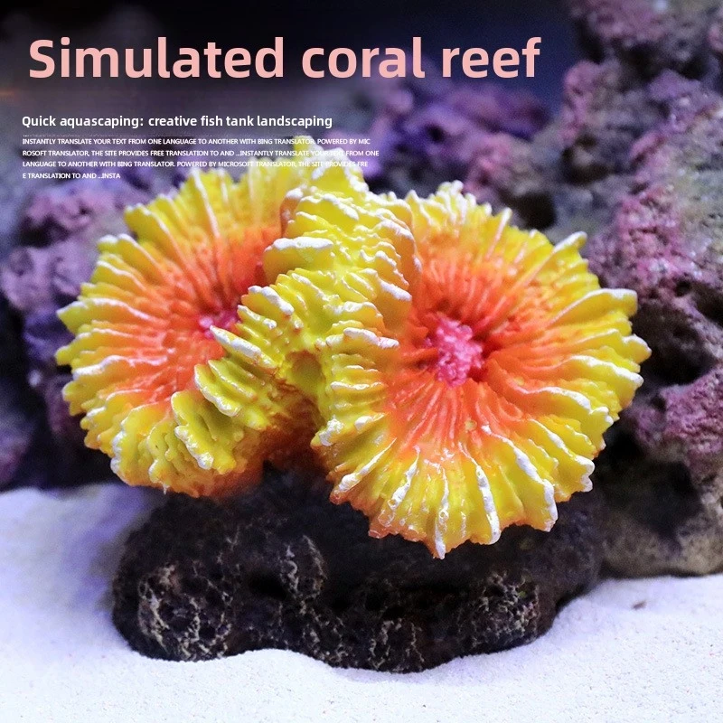 Artificial Coral Reef Decorations – Resin Aquarium Decor, Simulation Rock Shell Ornaments for Saltwater Marine Fish Tank
Artificial Coral Reef Decorations – Resin Aquarium Decor, Simulation Rock Shell Ornaments for Saltwater Marine Fish Tank