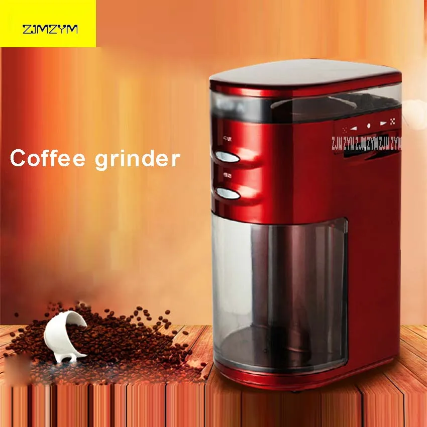 220V Electric Coffee Grinder High Quality Coffee Stainless Steel Blade Storage Box Coffee Beans Mill With 100g Capacity TSK-9272
220V Electric Coffee Grinder High Quality Coffee Stainless Steel Blade Storage Box Coffee Beans Mill With 100g Capacity TSK-9272