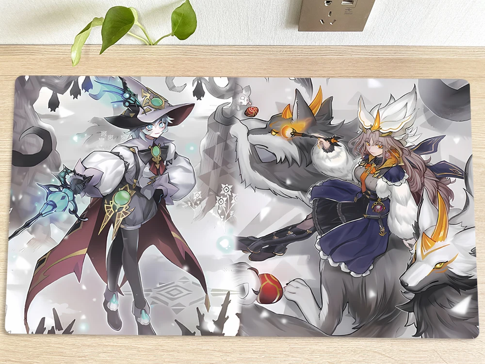 Настольный игровой коврик YuGiOh Silvy of the White Forest & Rucia of the White Forest TCG gcc Mat, игровой коврик для карт, коврик для мыши, игровой коврик
Настольный игровой коврик YuGiOh Silvy of the White Forest & Rucia of the White Forest TCG gcc Mat, игровой коврик для карт, коврик для мыши, игровой коврик
