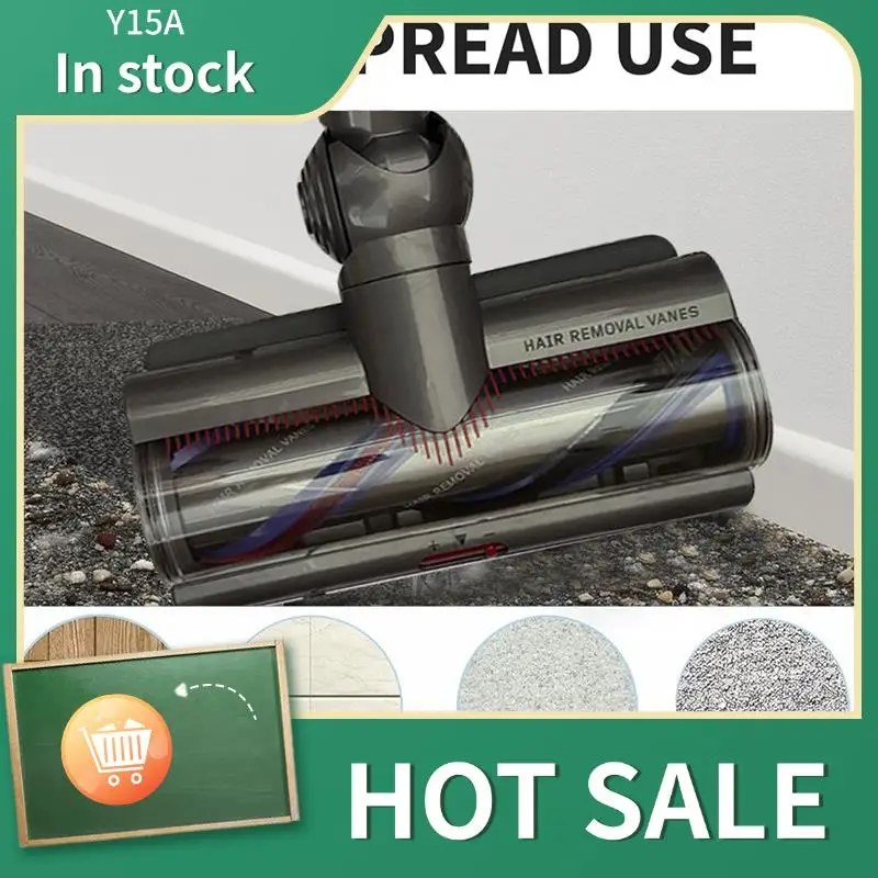 Y15A Quick-Release Direct Drive Brush Head For Dyson V7/V8/V10/V11/V15 Vacuum Cleaner Parts For Hardwood Floor 
Y15A Quick-Release Direct Drive Brush Head For Dyson V7/V8/V10/V11/V15 Vacuum Cleaner Parts For Hardwood Floor