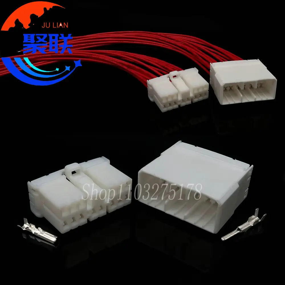 1 Set 14 Pin 36854-1 368508-1 173852-1 174934-1 Car Oxygen Sensor Connector Auto Wire Harness Socket
1 Set 14 Pin 36854-1 368508-1 173852-1 174934-1 Car Oxygen Sensor Connector Auto Wire Harness Socket