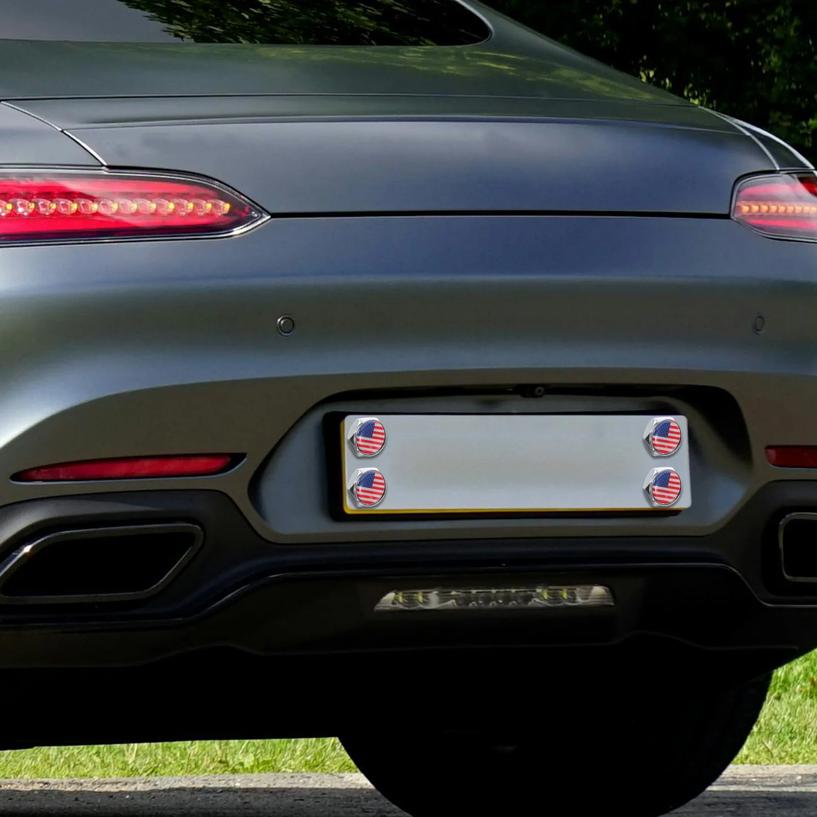 4 set License Plate Screws Metal Fasteners For Car Frame Mounting Kit Decorative Fixing Accessories License Plate Mounting Parts
4 set License Plate Screws Metal Fasteners For Car Frame Mounting Kit Decorative Fixing Accessories License Plate Mounting Parts