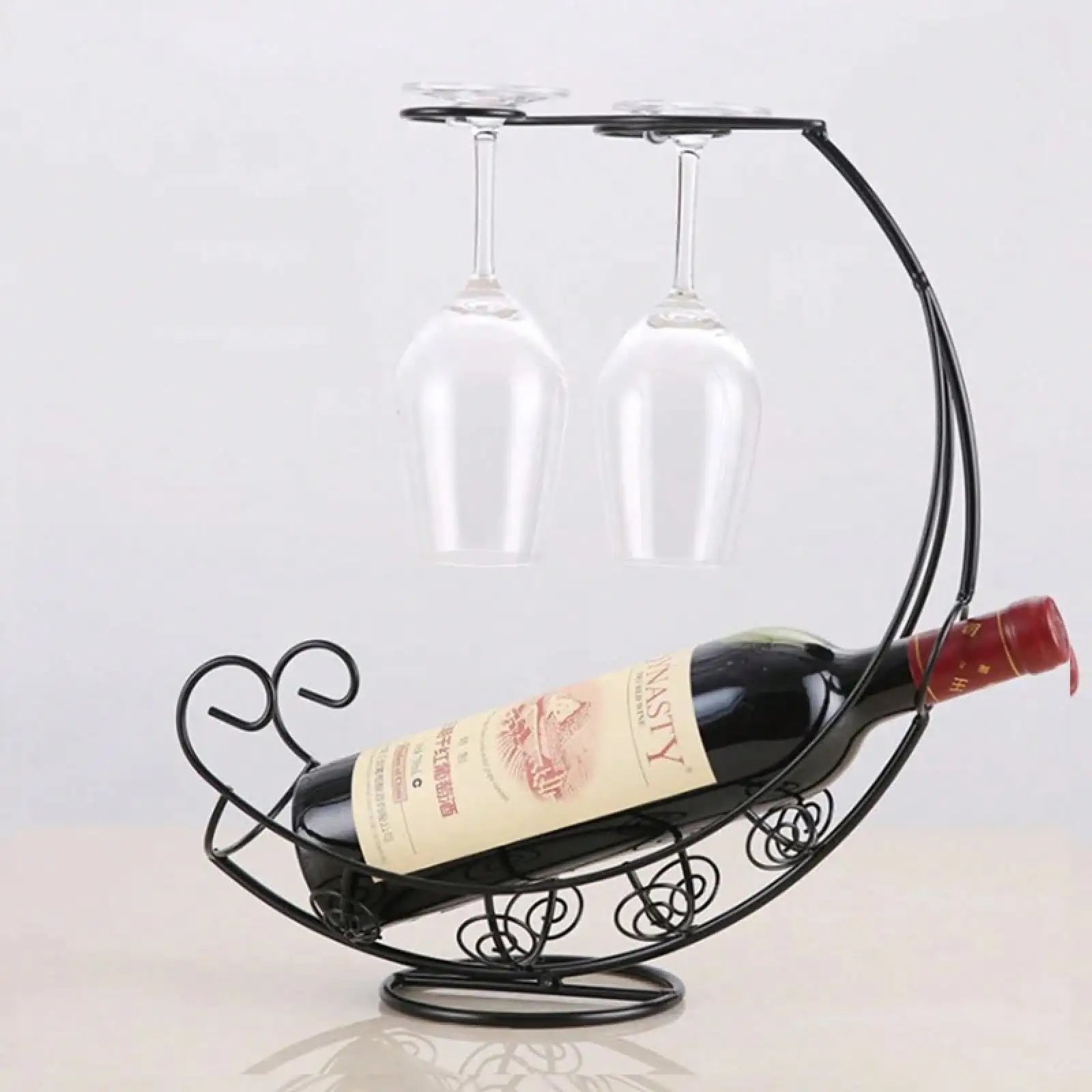 Bracket Display Metal Wine Rack Hanging Wine Glass Holder Bar Stand
Bracket Display Metal Wine Rack Hanging Wine Glass Holder Bar Stand