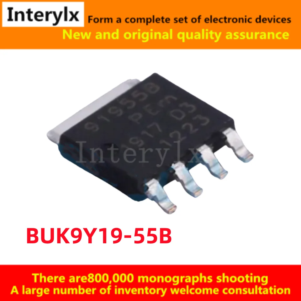 10Pcs/Lot Original BUK9Y19-55B,115 91955B B9Y19-55B BUK9Y19-55B SOT-669 SMD Automotive MOSFET
10Pcs/Lot Original BUK9Y19-55B,115 91955B B9Y19-55B BUK9Y19-55B SOT-669 SMD Automotive MOSFET