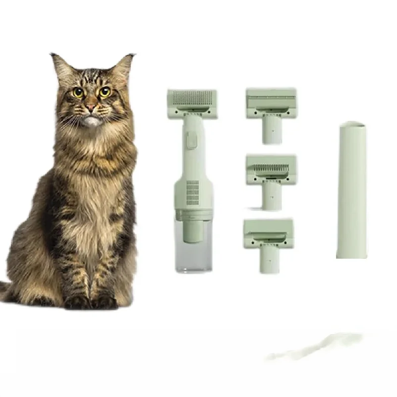 Cat Grooming Vacuum 5Brushes Pet Grooming Kit with 0.3L Hair Dust Cup Dog Vacuum Cleaner for Pets Cats Dogs Hair Vacuum Cleaner
Cat Grooming Vacuum 5Brushes Pet Grooming Kit with 0.3L Hair Dust Cup Dog Vacuum Cleaner for Pets Cats Dogs Hair Vacuum Cleaner