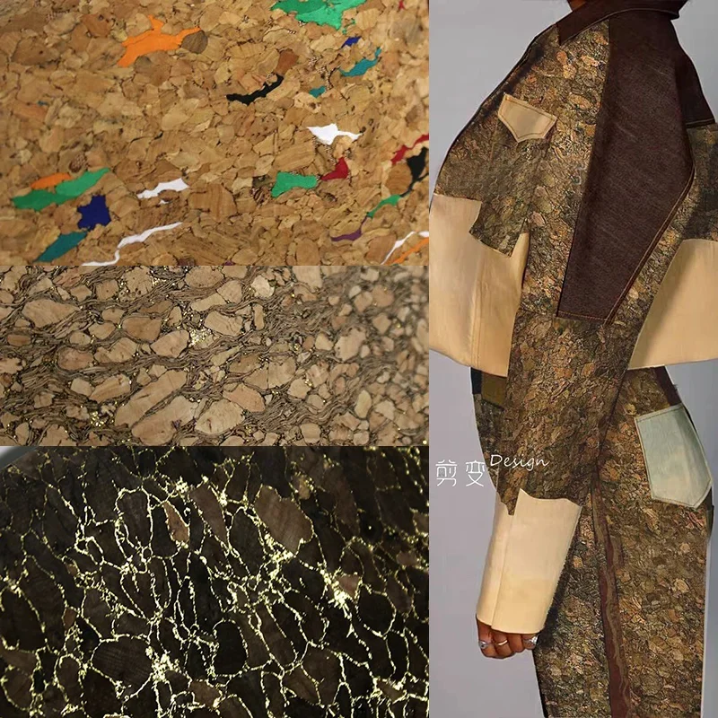 Coffee Wood Grain Bark Fabric Plus Hard Heavy Texture High-end Creative Coat Bag Clothing Designer Fabric Transformation
Coffee Wood Grain Bark Fabric Plus Hard Heavy Texture High-end Creative Coat Bag Clothing Designer Fabric Transformation