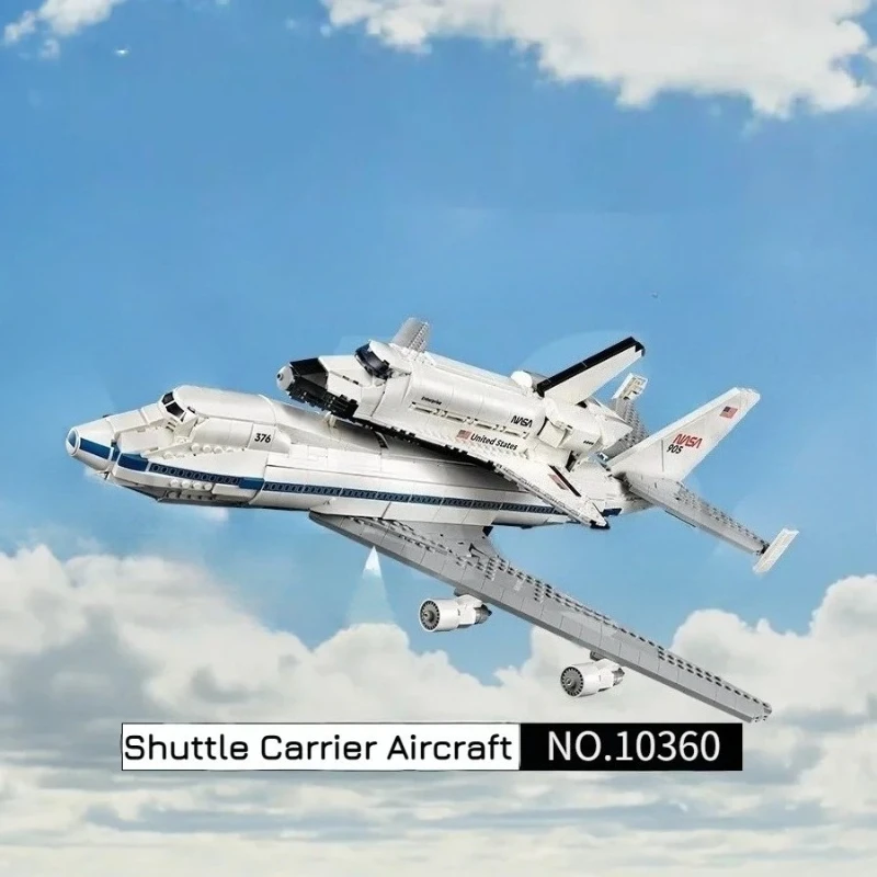 2417 шт. транспортный самолет 10360 Boeing 747 НАСА Enterprise космический челнок строительные блоки для подарков на день рождения 
2417 шт. транспортный самолет 10360 Boeing 747 НАСА Enterprise космический челнок строительные блоки для подарков на день рождения