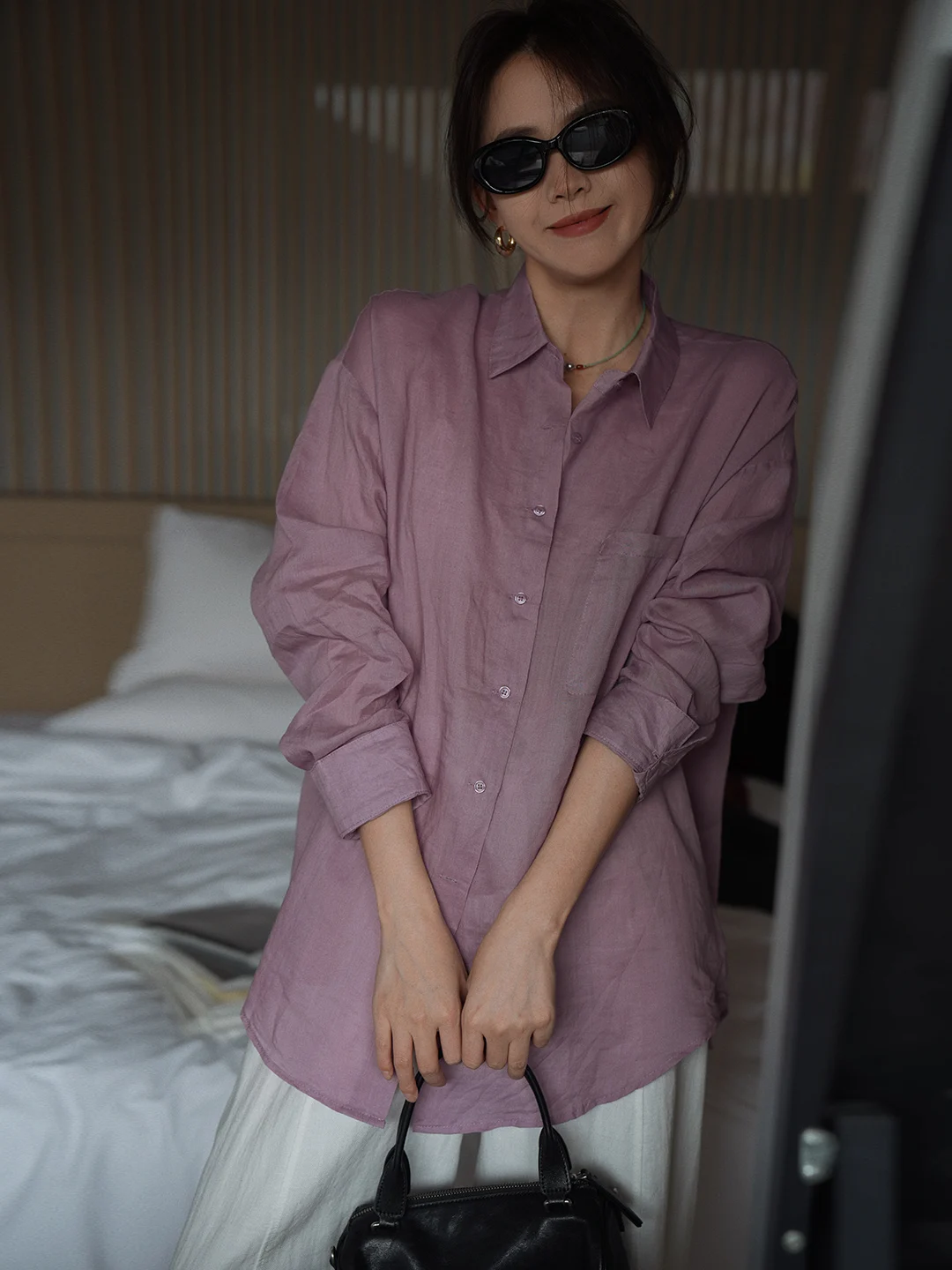 Lush Shape Slimming Korean Style Long Sleeve Casual Shirt Pure Color Turn-down Collar Loose Fit Women's Fashion Spring Summer...
Lush Shape Slimming Korean Style Long Sleeve Casual Shirt Pure Color Turn-down Collar Loose Fit Women's Fashion Spring Summer...