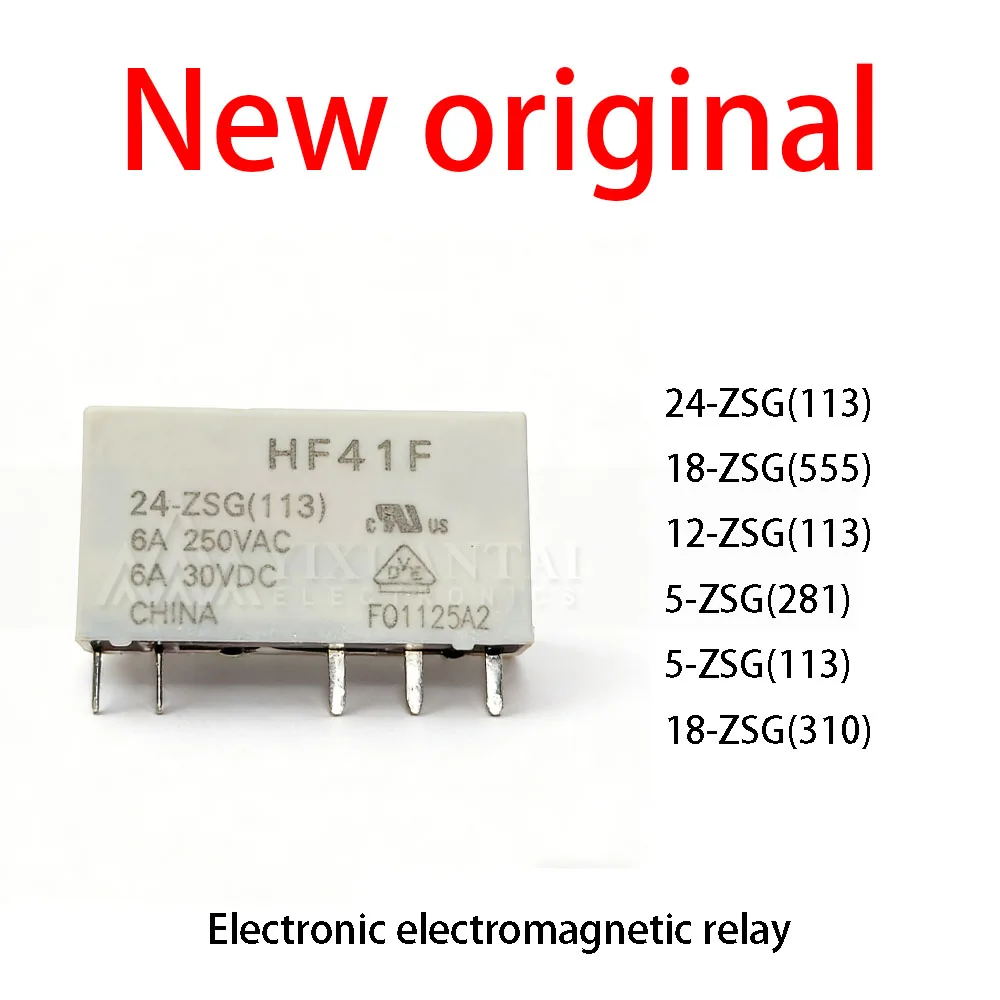 10Pcs/Lot New original 24-ZSG(113) 18-ZSG(555) 12-ZSG(113) 5-ZSG(281) 5-ZSG(113) 18-ZSG(310) Electronic electromagnetic relay
10Pcs/Lot New original 24-ZSG(113) 18-ZSG(555) 12-ZSG(113) 5-ZSG(281) 5-ZSG(113) 18-ZSG(310) Electronic electromagnetic relay