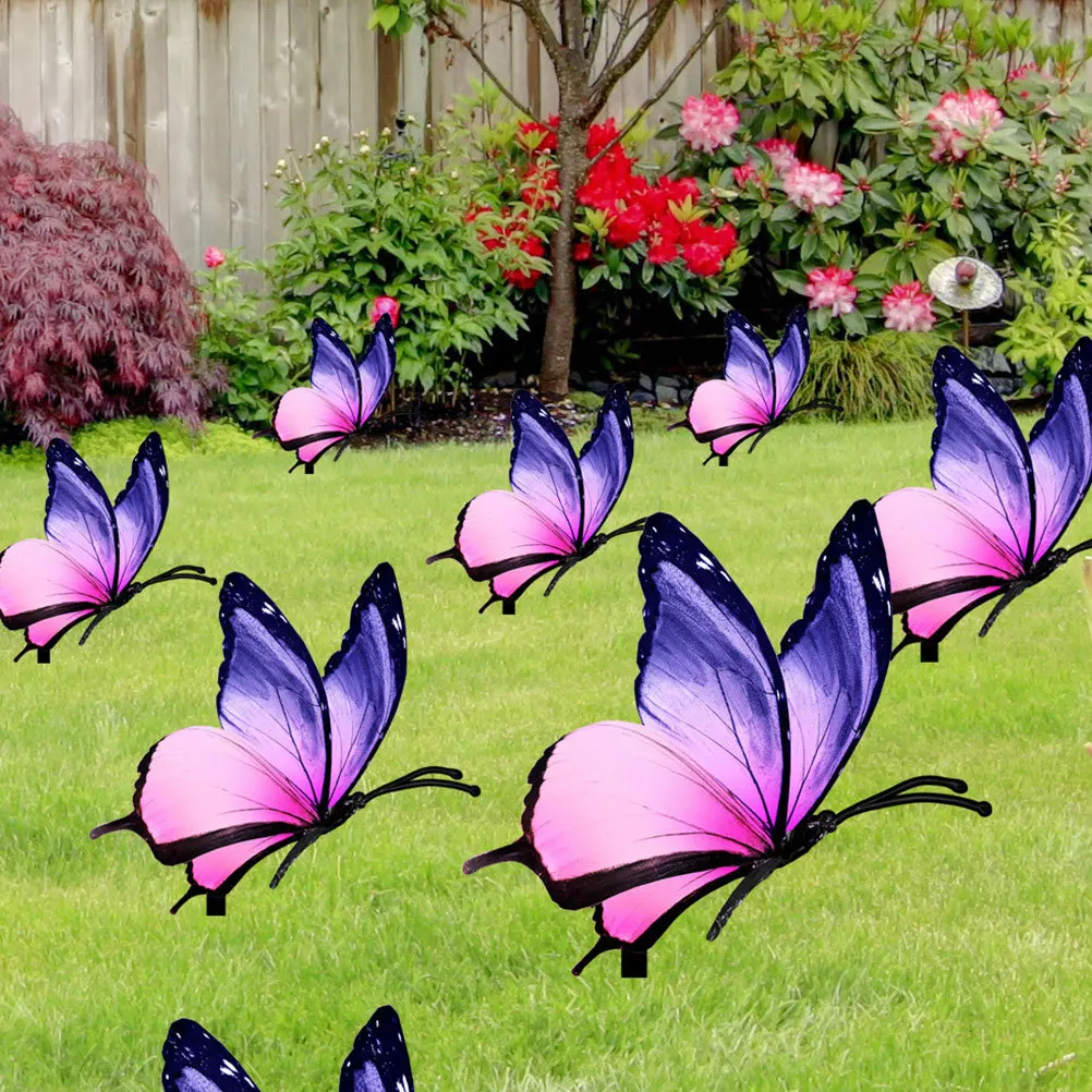 Garden Butterflies Stake Butterfly Shape Durable Acrylic Outdoor Lawn Yard Decoration Artificial Garden Stake Decorative Stakes
Garden Butterflies Stake Butterfly Shape Durable Acrylic Outdoor Lawn Yard Decoration Artificial Garden Stake Decorative Stakes
