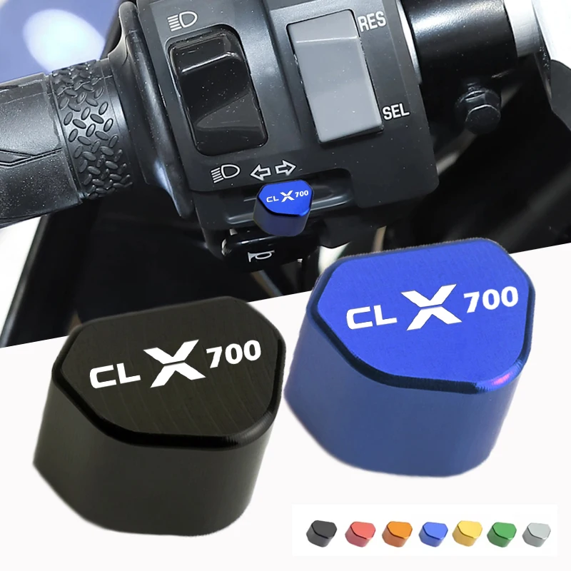 Для CFMOTO CLX700 700CLX C-LX700 C-LX 700CL X700 CL-700X мотоцикл с ЧПУ алюминиевый съемный колпачок указателя поворота, крышка кнопки переключателя
Для CFMOTO CLX700 700CLX C-LX700 C-LX 700CL X700 CL-700X мотоцикл с ЧПУ алюминиевый съемный колпачок указателя поворота, крышка кнопки переключателя