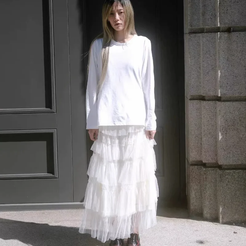 Korean Style Dongdaemun Sweet Tulle Mesh Puffy Skirt Layered Half Skirt mid Length Skirt Cake Skirt Polyester Fiber
Korean Style Dongdaemun Sweet Tulle Mesh Puffy Skirt Layered Half Skirt mid Length Skirt Cake Skirt Polyester Fiber