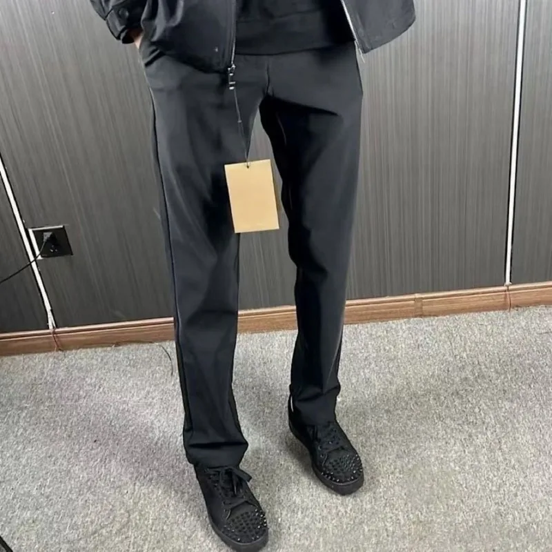 Mens Zipper Button High Waist Straight Leg Dress Pants Side Pocket Formal Business Casual Suit Trousers
Mens Zipper Button High Waist Straight Leg Dress Pants Side Pocket Formal Business Casual Suit Trousers