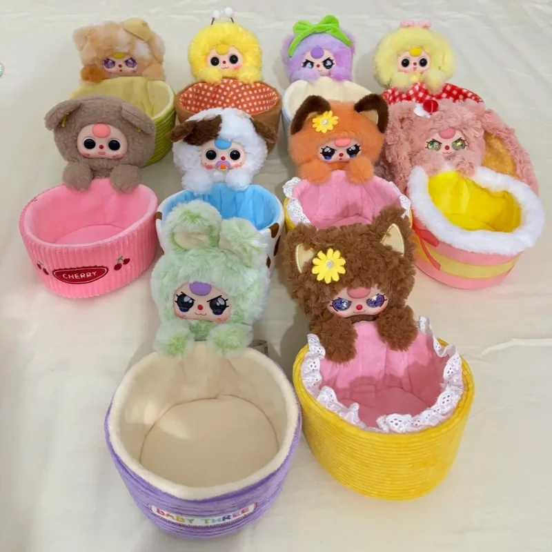 Original Baby Three Storage Basket Vinyl Plush Blind Box Pen Holder Cute Desktop Storage Ornament Mystery Box Surprise Toys Gift
Original Baby Three Storage Basket Vinyl Plush Blind Box Pen Holder Cute Desktop Storage Ornament Mystery Box Surprise Toys Gift