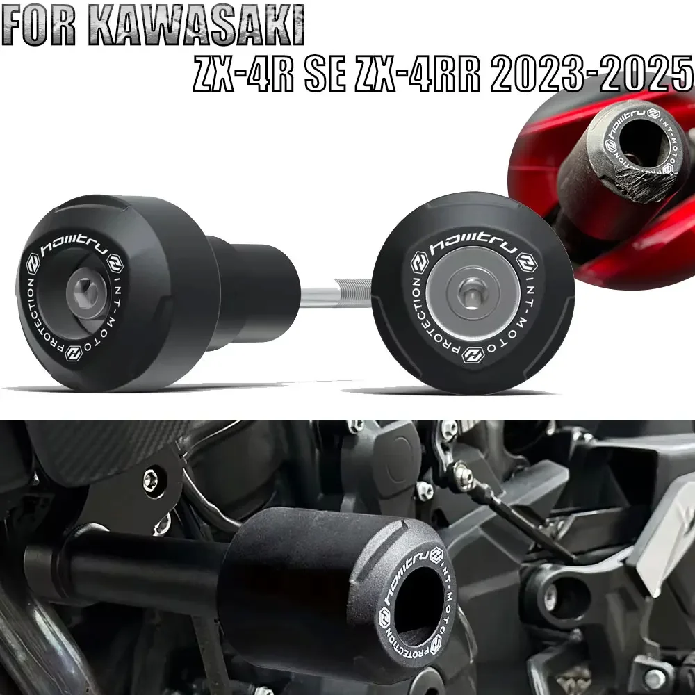 Motorcycle Accessories Crash Falling Protection for Kawasaki ZX-4R SE ZX-4RR 2023-2025
Motorcycle Accessories Crash Falling Protection for Kawasaki ZX-4R SE ZX-4RR 2023-2025