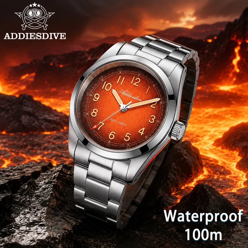 ADDIESDIVE New Watch 36mm Luxury Sapphire 2035 Movement Quartz Wristwatch For Men Super Luminous 100m Waterproof Watches
ADDIESDIVE New Watch 36mm Luxury Sapphire 2035 Movement Quartz Wristwatch For Men Super Luminous 100m Waterproof Watches