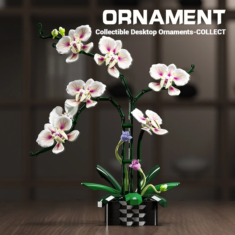 736 PCS DIY Flower Building Blocks Artificial Plant Model Kit Potted Bouquet Room Decor Gift Girls Mom Birthday
736 PCS DIY Flower Building Blocks Artificial Plant Model Kit Potted Bouquet Room Decor Gift Girls Mom Birthday