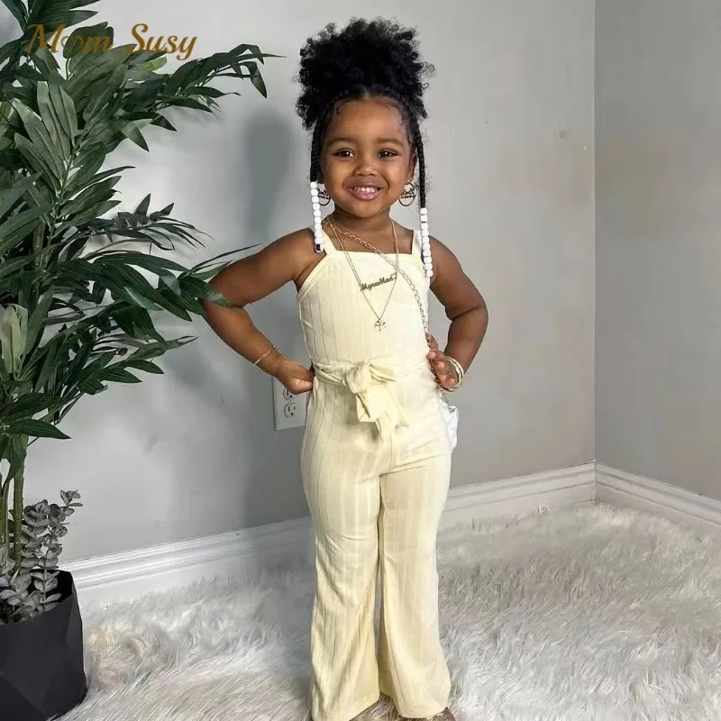 Fashion Baby Girl Strap Jumpsuit Sleeveless Infant Toddler Child Pullover Casual Outfit Summer Overalls Baby Clothes 18M-10Y
Fashion Baby Girl Strap Jumpsuit Sleeveless Infant Toddler Child Pullover Casual Outfit Summer Overalls Baby Clothes 18M-10Y