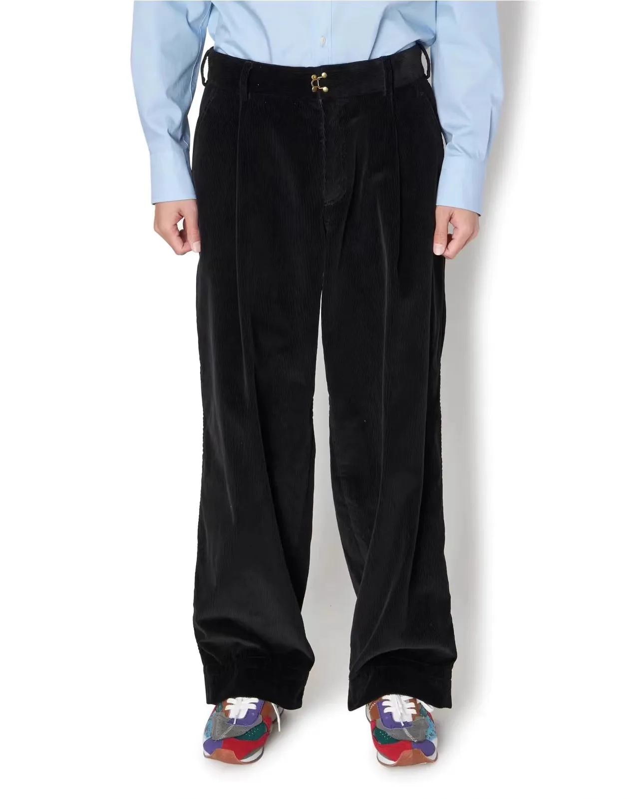 2023 KOLOR Japanese dual color casual trend unisex pure cotton corduroy pants WY979
2023 KOLOR Japanese dual color casual trend unisex pure cotton corduroy pants WY979