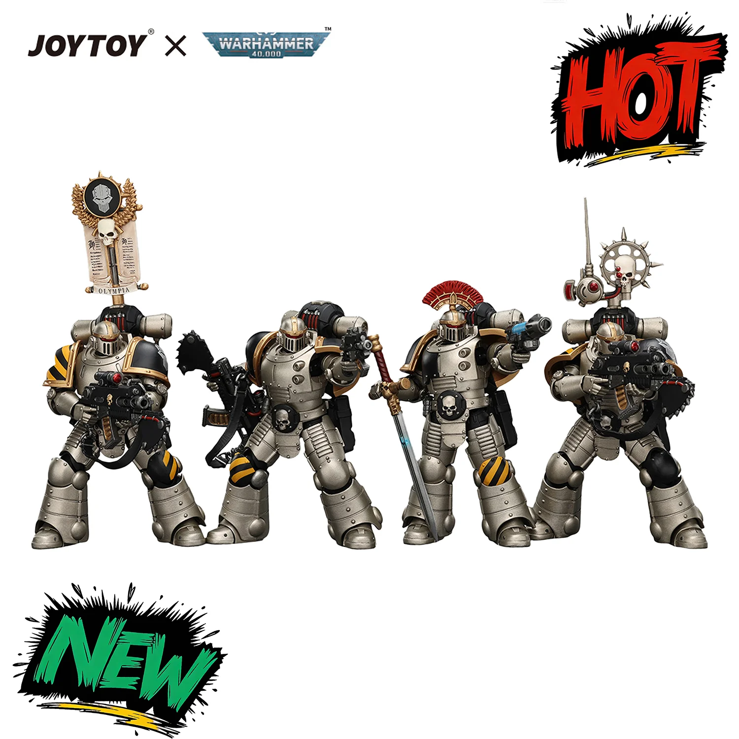 JOYTOY Warhammer The Horus Heresy Action Figure Iron Warriors Mkll Tactical Sergeant Legionary Joint Movable Collection Toys
JOYTOY Warhammer The Horus Heresy Action Figure Iron Warriors Mkll Tactical Sergeant Legionary Joint Movable Collection Toys