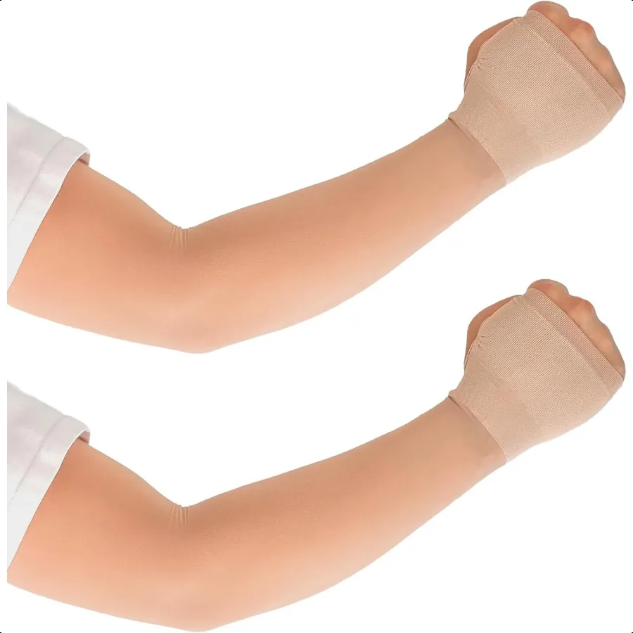 Golf Armsleeves Skin Tone HandCovered UV Sun Protection Womens Mens Outdoor Activities Made in Korea
Golf Armsleeves Skin Tone HandCovered UV Sun Protection Womens Mens Outdoor Activities Made in Korea