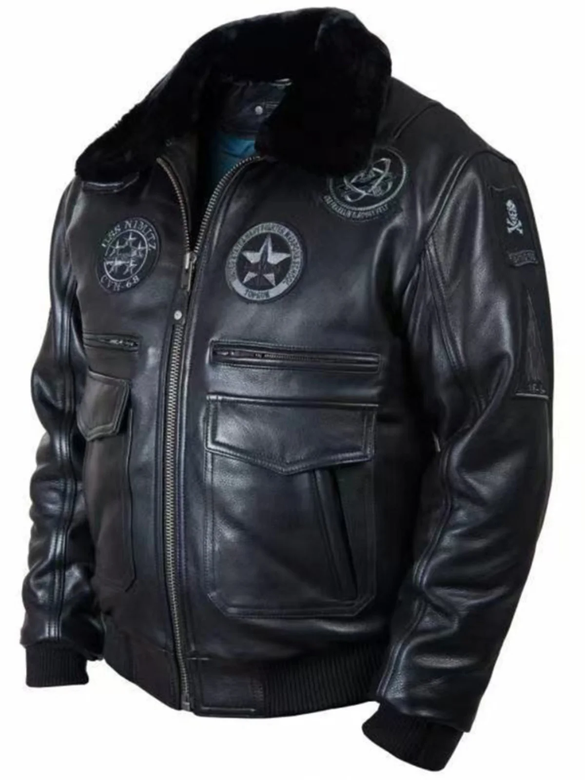 High-End American Casual PU Leather Jaet Zipper Design Collar Dig Bag Men's Bla Leather Coat Slim Fit Youth Winter Coat
High-End American Casual PU Leather Jaet Zipper Design Collar Dig Bag Men's Bla Leather Coat Slim Fit Youth Winter Coat