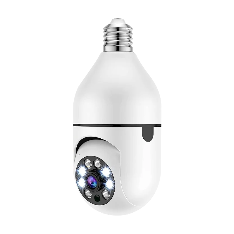 5MP UHD Floodlight E27 Lamp Head Socket Wireless PTZ IP Dome Camera AI Humanoid Detection Home Security CCTV Baby Monitor
5MP UHD Floodlight E27 Lamp Head Socket Wireless PTZ IP Dome Camera AI Humanoid Detection Home Security CCTV Baby Monitor