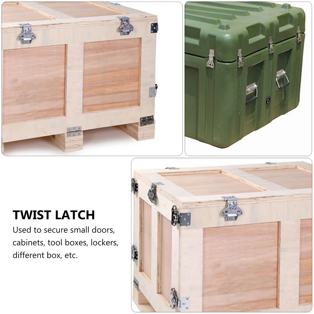 Stainless Steel Tool Box Cabinet Latch Spring Latches Adjustable Butterfly Toggle Clamps Hasp
Stainless Steel Tool Box Cabinet Latch Spring Latches Adjustable Butterfly Toggle Clamps Hasp