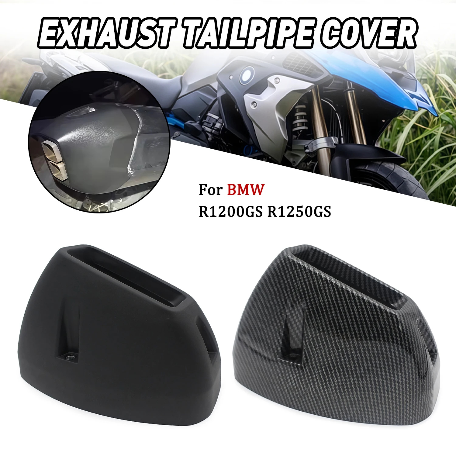 Exhaust Cap Exhaust Rear Cap Trim Muffler Cover For BMW R1200GS R1250GS ADV 2013-2022 2023 2024 2025 Motorcycle Accessories
Exhaust Cap Exhaust Rear Cap Trim Muffler Cover For BMW R1200GS R1250GS ADV 2013-2022 2023 2024 2025 Motorcycle Accessories