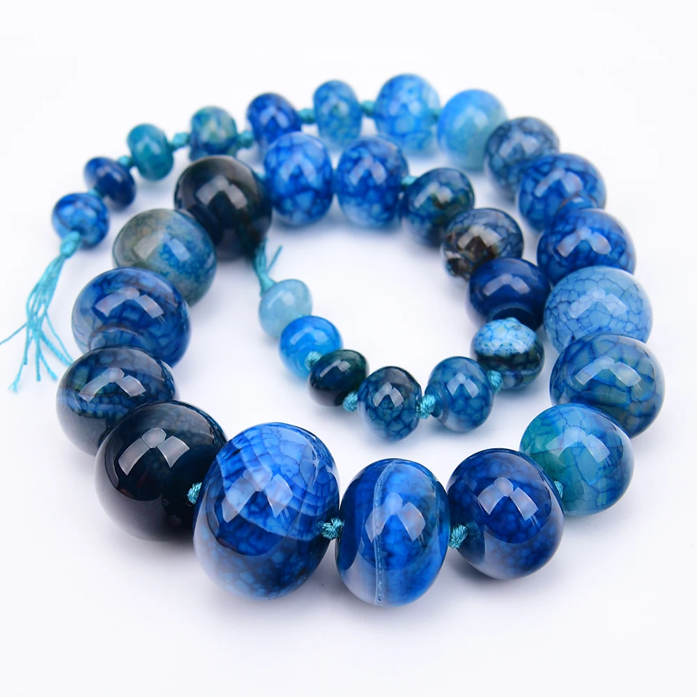 APDGG Big Natural Blue Dragon Veins Agate Smooth Abacus Shape Tower Chain Loose Pendant Beads 19'' Strand Jewelry DIY
APDGG Big Natural Blue Dragon Veins Agate Smooth Abacus Shape Tower Chain Loose Pendant Beads 19'' Strand Jewelry DIY